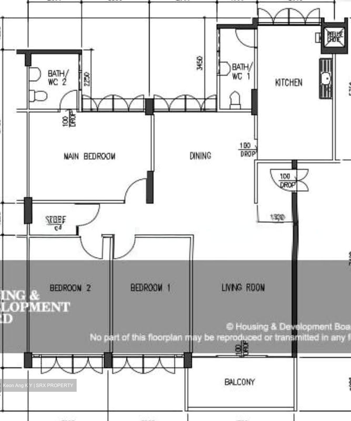 Blk 310 Serangoon Avenue 2 (Serangoon), HDB 5 Rooms #613633531